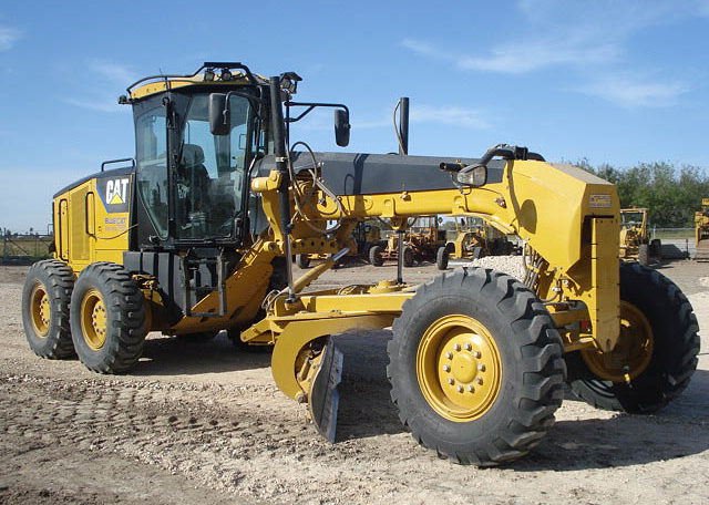 A Yellow Crane Truck Used for Construction