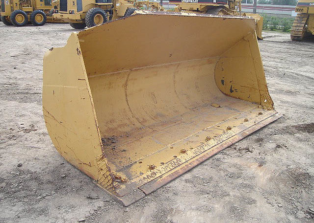 The Side View of the Inside of a Bulldozer