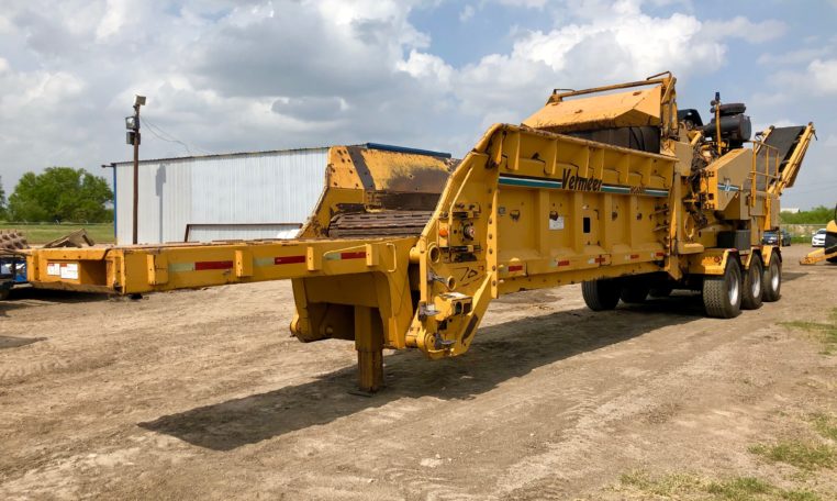 A Yellow Color Wheel Loader Truck Back